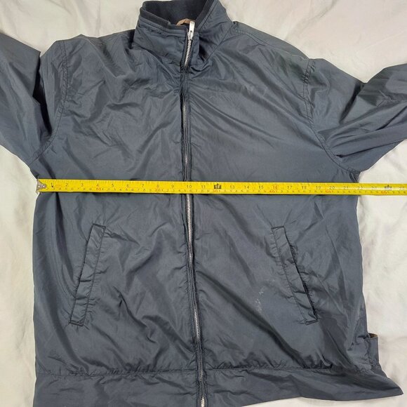 Peter Millar Mens Large Black Lightweight Full Zip Jacket Outdoors Casual - Picture 8 of 11